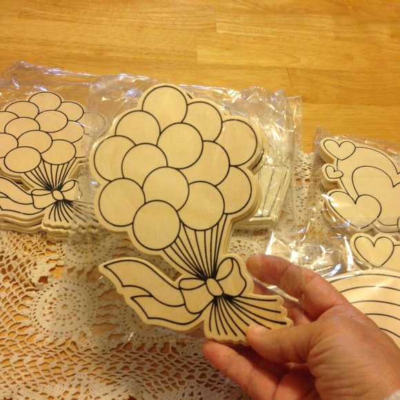 Thin Cut Outs - 53 pieces - Class crafts projects, art, teacher resources - Picture 4 of 9